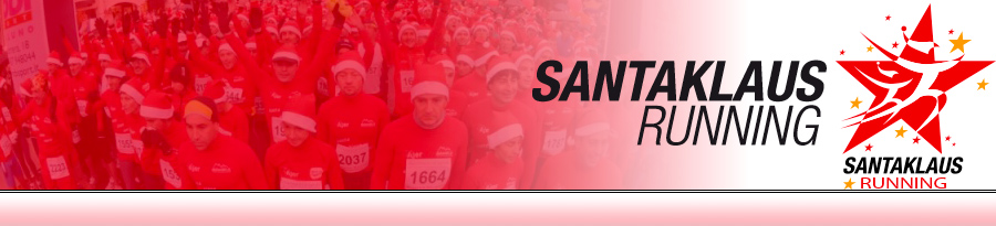 Santa Klaus Running